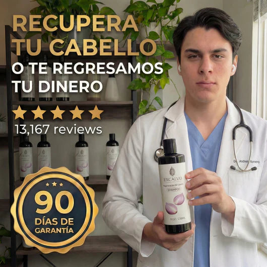 Champú ExCalvo — Regenerador Capilar Anticaída